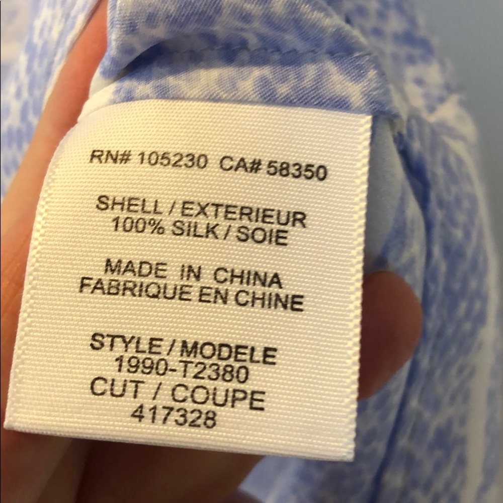 Joie 100% silk shirt - Picture 6 of 6